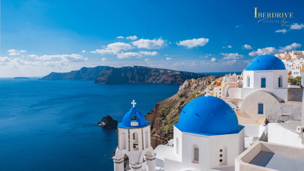Foto Panorámica de Santorini (Grecia)