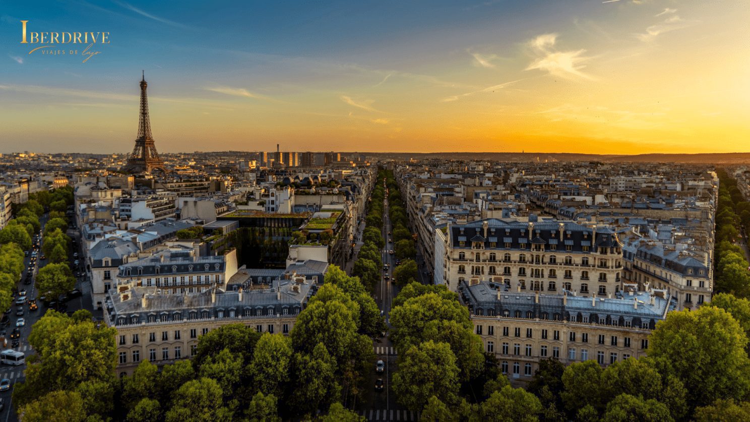 Foto panorámica de París (Francia)